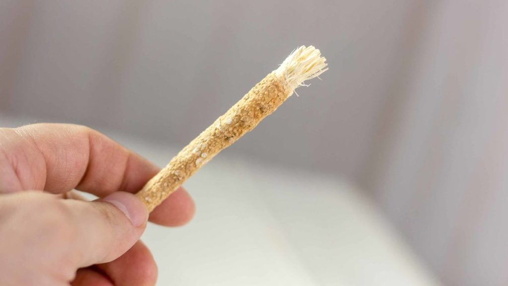 Qur'an Wife beating? An image of a miswak. Does the Qur'an allow domestic abuse in 4:34?